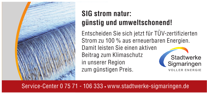 Stadtwerke Sigmaringen Stadtwerke Sigmaringen
