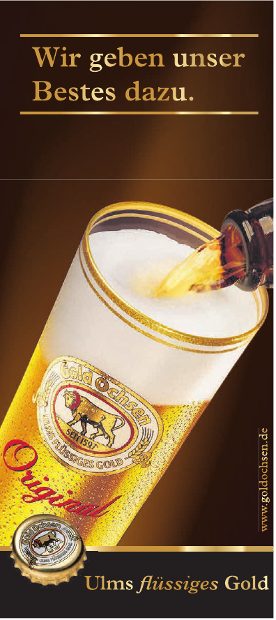 Ulms flüssiges Gold Ulms flüssiges Gold
