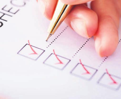 An alles gedacht? Eine Checkliste thilft beim Grundstückskauf. An alles gedacht? Eine Checkliste thilft beim Grundstückskauf.