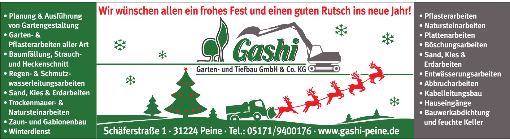 Gashi Garten- und Tiefbau GmbH & Co. KG Gashi Garten- und Tiefbau GmbH & Co. KG