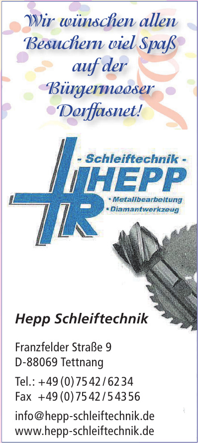 Hepp Schleiftechnik Hepp Schleiftechnik