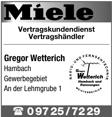 Gregor Wetterich Gregor Wetterich