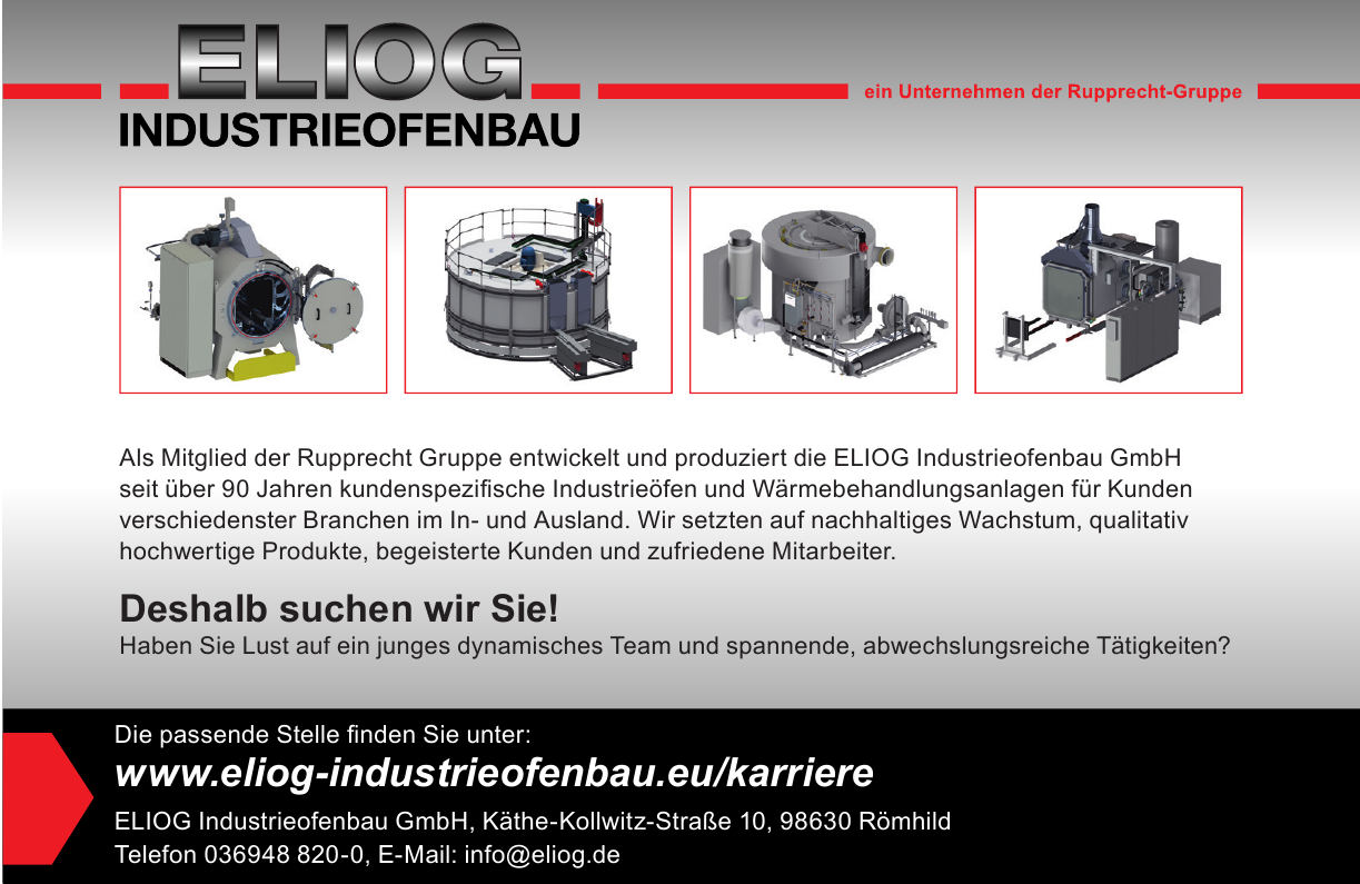 ELIOG Industrieofenbau GmbH ELIOG Industrieofenbau GmbH