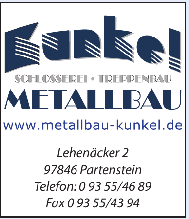 Kunkel Metallbau Kunkel Metallbau