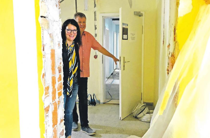 Umfangreiche Maßnahmen werden an der Grundschule Obernfeld durchgeführt. foto: be Umfangreiche Maßnahmen werden an der Grundschule Obernfeld durchgeführt. foto: be
