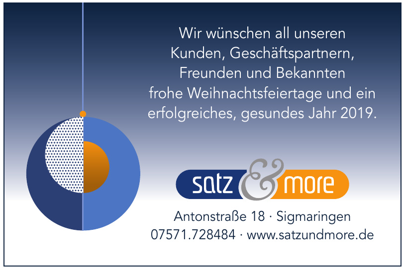 satz & more satz & more