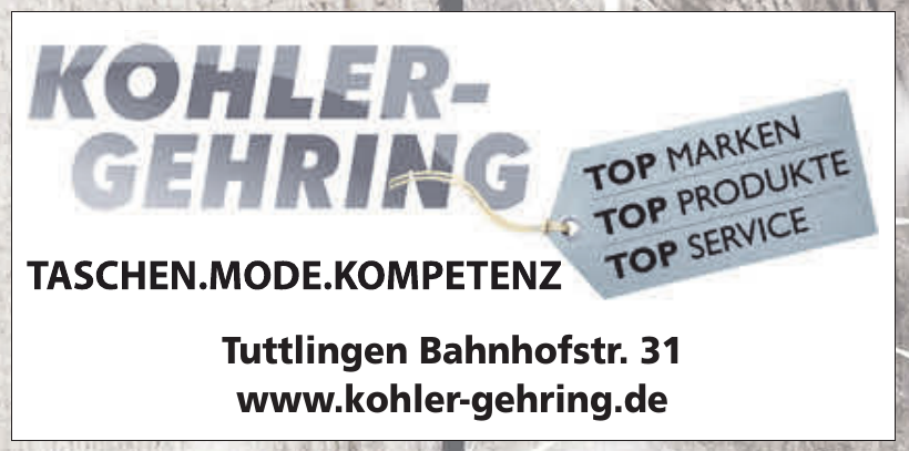 Kohler-Gehring Kohler-Gehring