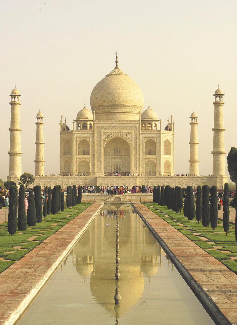 Aktien von Unternehmen aus Schwellenländern wie Indien – im Bild das Taj Mahal – haben einen immer größeren Anteil am Wert bestimmer ETFs. Foto: LoggaWiggler auf Pixabay