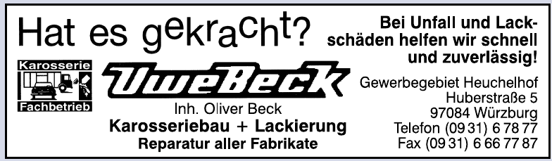 Uwe Beck Uwe Beck
