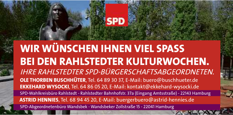 SPD-Wahlkreisbüro Rahlstedt