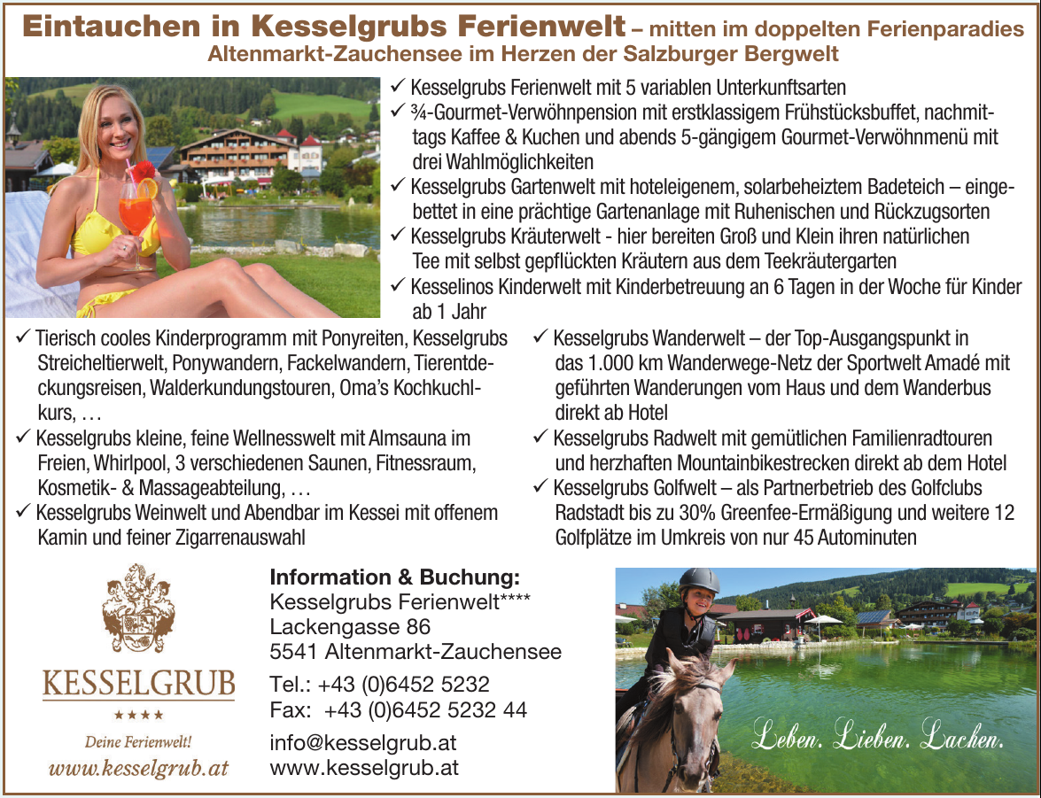 Kesselgrubs Ferienwelt**** Kesselgrubs Ferienwelt****