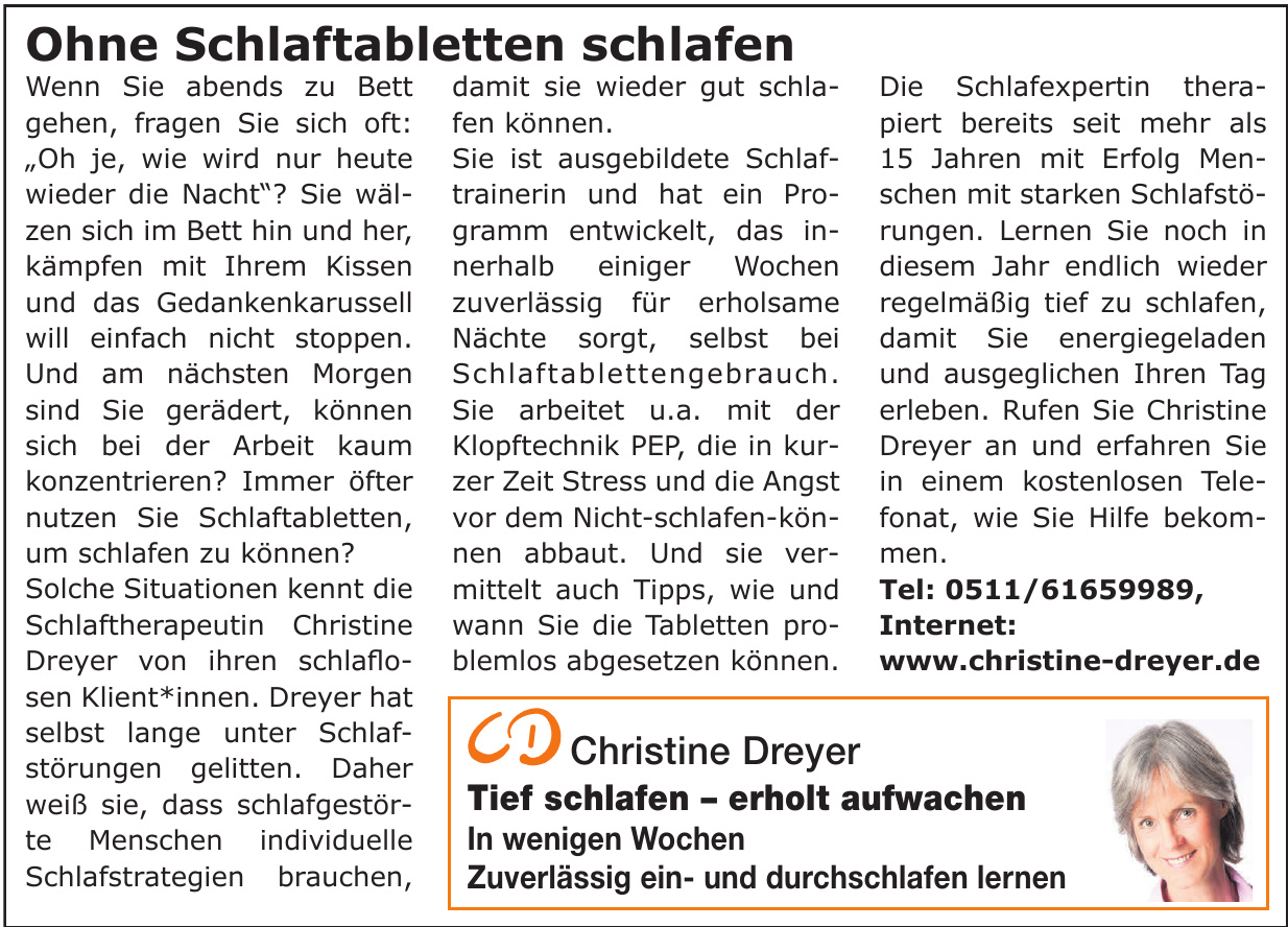 Christine Dreyer Christine Dreyer