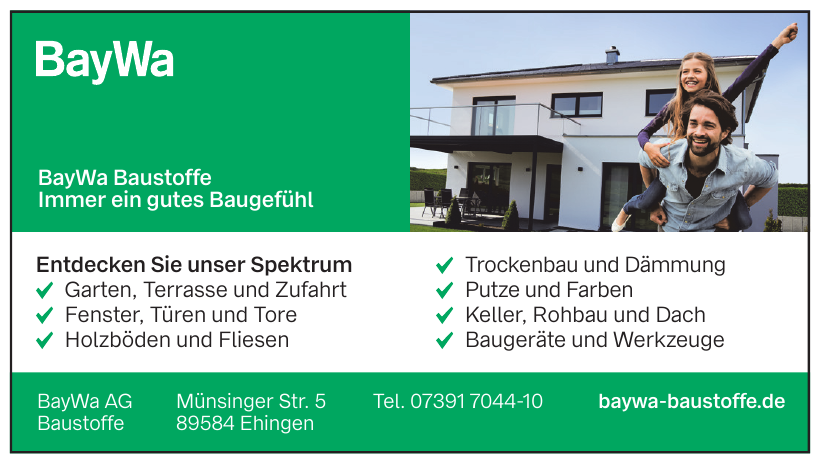 BayWa AG Baustoffe BayWa AG Baustoffe