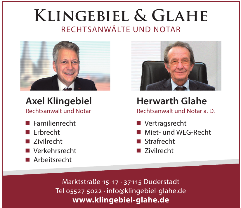 Klingebiel & Glahe Klingebiel & Glahe