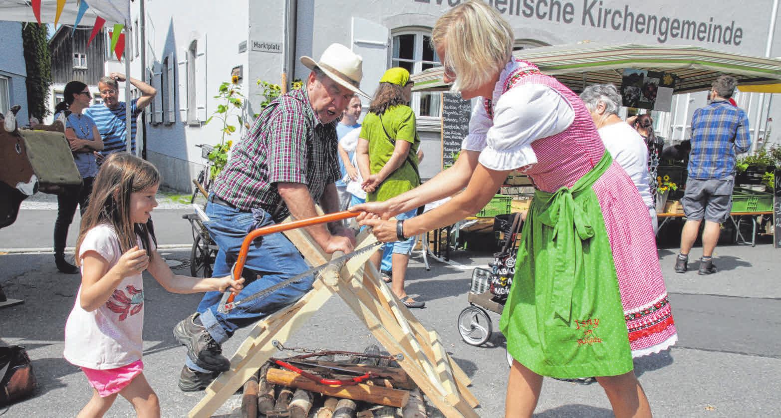 Die Allgäu Olympiade macht Spaß. FOTO: BARBARA RAU Die Allgäu Olympiade macht Spaß. FOTO: BARBARA RAU