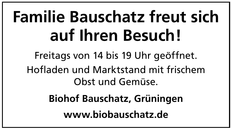 Biohof Bauschatz Biohof Bauschatz
