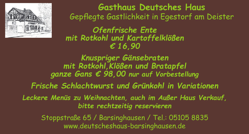 Gasthaus Deutsches Haus