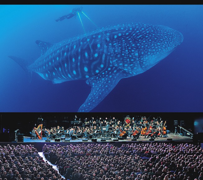 „Unser blauer Planet – Live In Concert“ ist eine opulente Mischung aus Sinfoniekonzert und Naturfilm. Am 24. Januar wird das Spektakel in der Barclaycard Arena aufgeführt