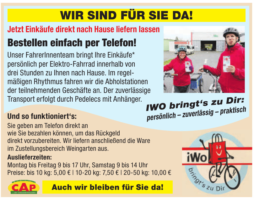 Integrations- Werkstätten Oberschwaben (IWO) Integrations- Werkstätten Oberschwaben (IWO)