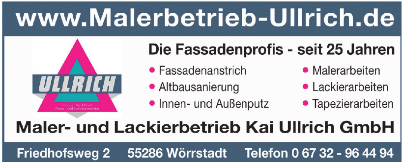 Maler- und Lackierbetrieb Kai Ullrich GmbH