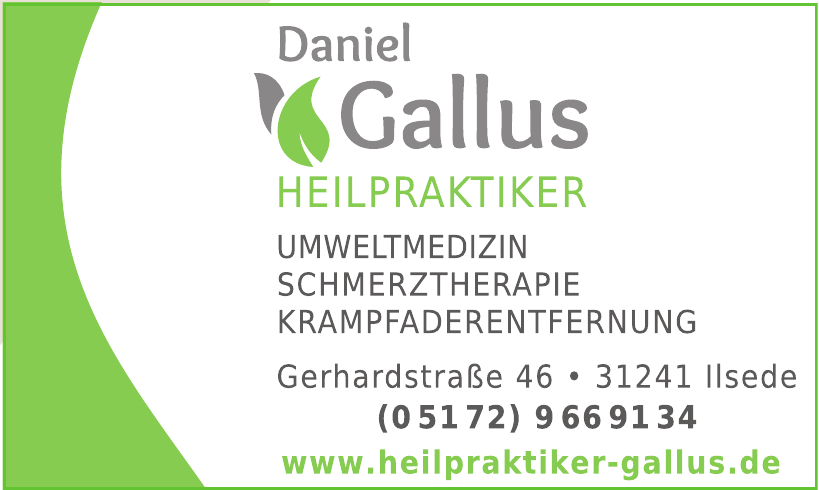 Daniel Gallus Heilpraktiker Daniel Gallus Heilpraktiker