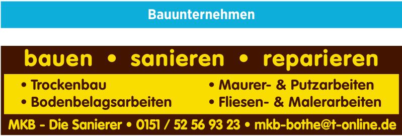 MKB - Die Sanierer MKB - Die Sanierer