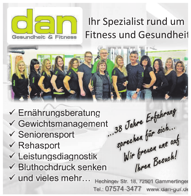 dan Gesundheit & Fitness UG dan Gesundheit & Fitness UG