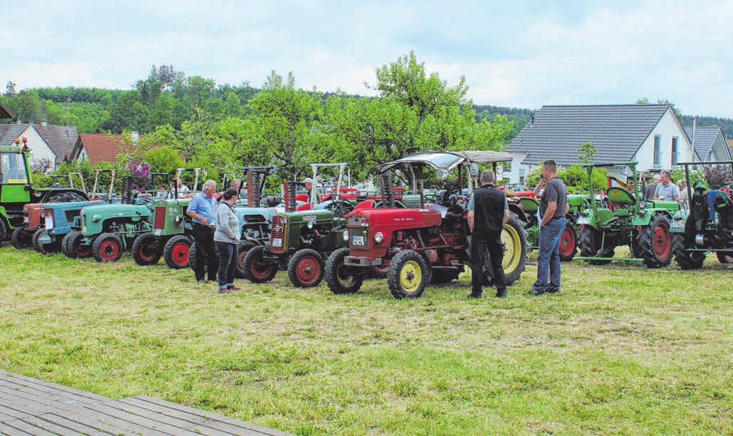 Das traditionelles Schleppertreffen ist am Sonntag. Das traditionelles Schleppertreffen ist am Sonntag.