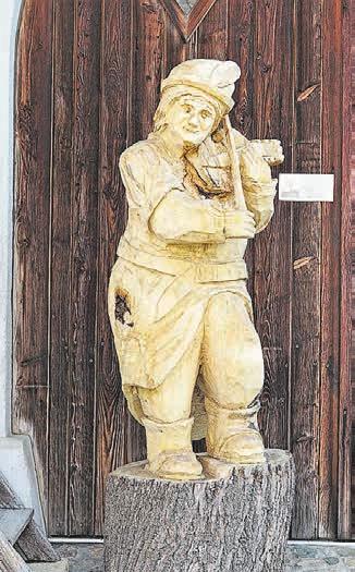 «Lindegiger», der berühmte Dorfgeist.<div> </div> «Lindegiger», der berühmte Dorfgeist.<div> </div>
