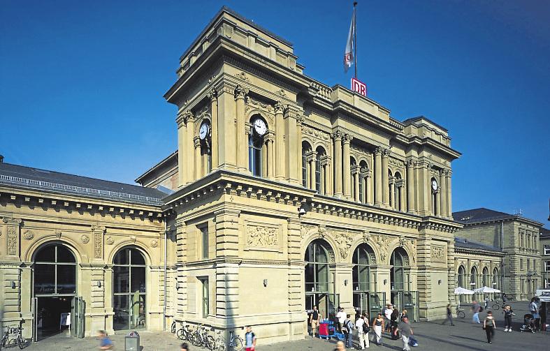 Der Mainzer Bahnhof. Foto: Stadt Mainz