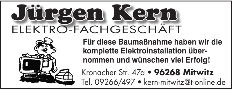 Jürgen Kern Elektro - Fachgeschäft Jürgen Kern Elektro - Fachgeschäft