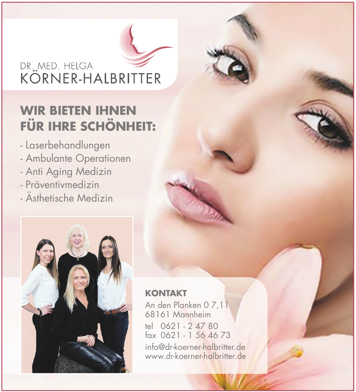 Praxis Dr. med. Körner-Halbritter Praxis Dr. med. Körner-Halbritter