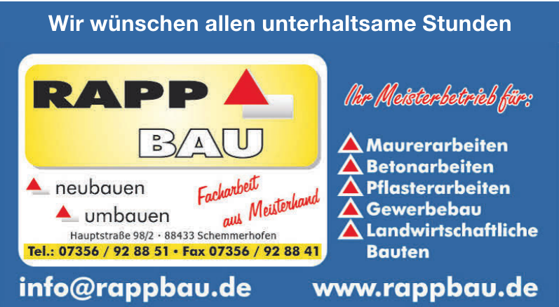 Rapp Bau Rapp Bau