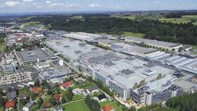 Das weltweit größte Motorenwerk der BMW Group in Steyr Foto: BMW Group