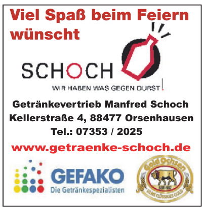Getränkevertrieb Manfred Schoch Getränkevertrieb Manfred Schoch