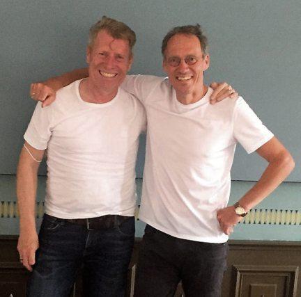 Super Teamarbeit: Die beiden Hauptorganisatoren und Praktikantenbetreuer Marc Oßwald und Dieter Baumann (rechts). Bild: Straubinger Super Teamarbeit: Die beiden Hauptorganisatoren und Praktikantenbetreuer Marc Oßwald und Dieter Baumann (rechts). Bild: Straubinger