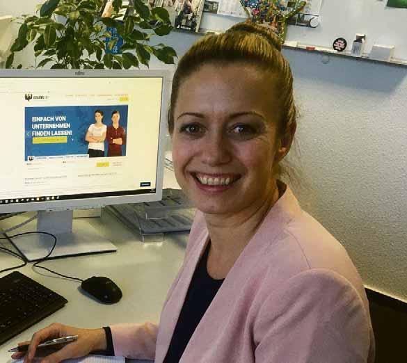 Claudia Alsleben, Mediaberaterin für den Stellenmarkt. Foto: Carolin Brinkmann Claudia Alsleben, Mediaberaterin für den Stellenmarkt. Foto: Carolin Brinkmann