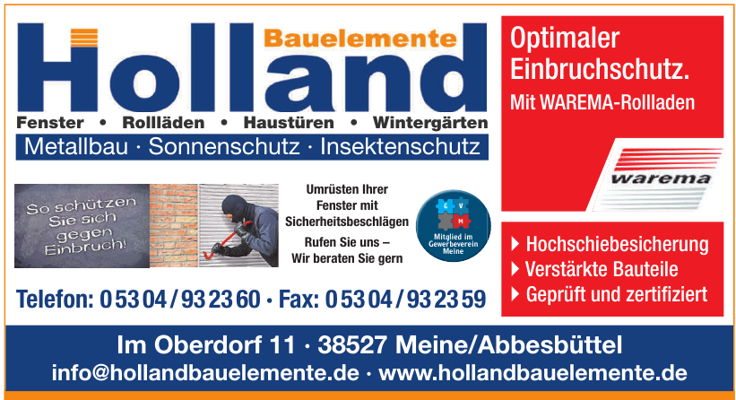 Bauelemente Holland Bauelemente Holland