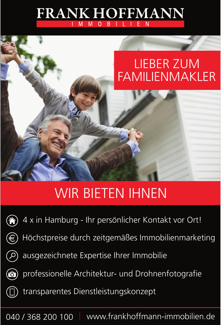 Frank Hoffmann Immobilien GmbH & Co. KG Frank Hoffmann Immobilien GmbH & Co. KG
