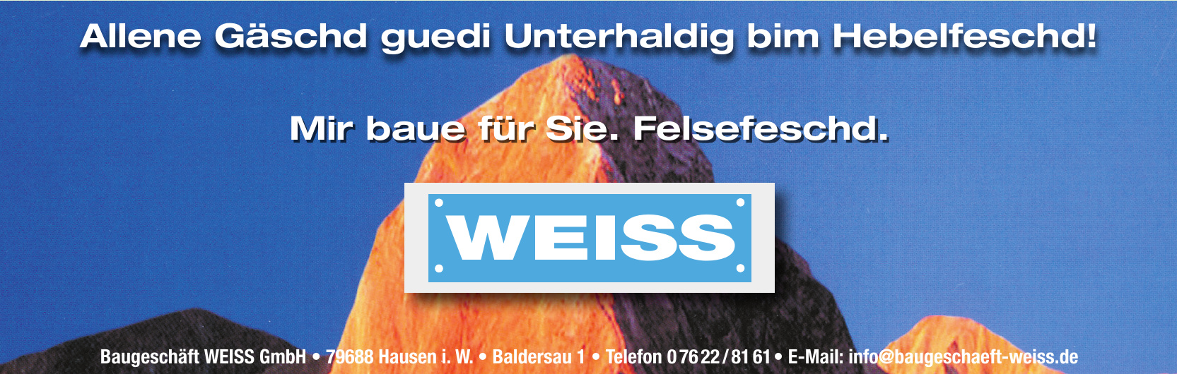 Baugeschäft Weiss GmbH
