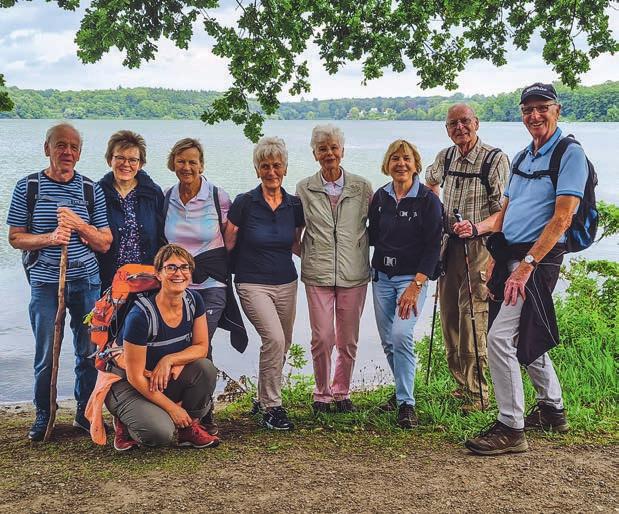 Auf den Touren werden auch Pausen gemacht 