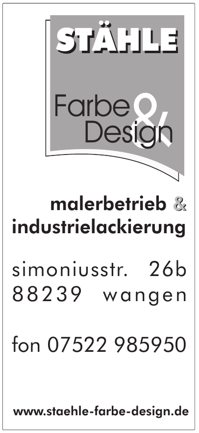 Matthias Stähle Maler- und Lackierbetrieb Matthias Stähle Maler- und Lackierbetrieb