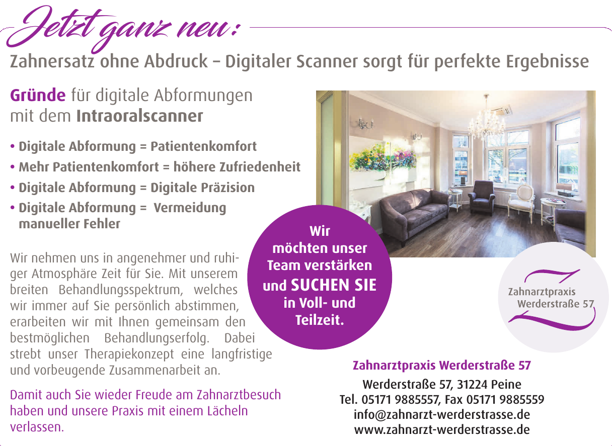 Zahnarztpraxis Werderstraße 57 Zahnarztpraxis Werderstraße 57