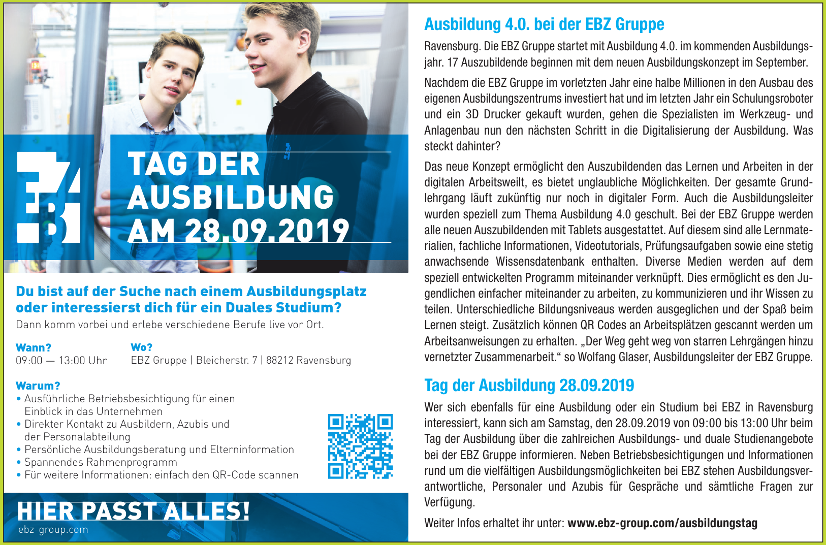 EBZ Gruppe EBZ Gruppe
