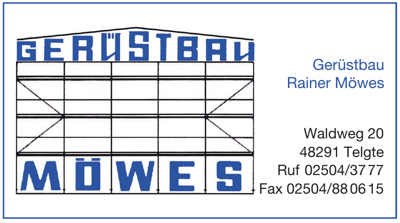 Gerüstbau Möwes Gerüstbau Möwes