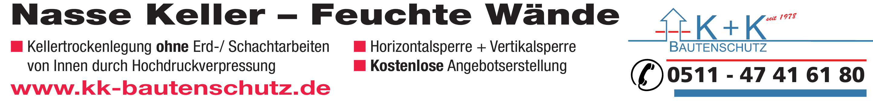 K + K Bautenschutz K + K Bautenschutz