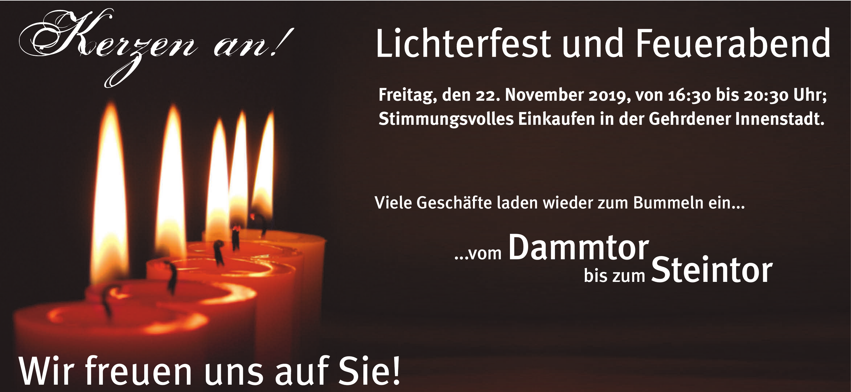Lichterfest und Feuerabend Lichterfest und Feuerabend