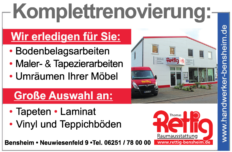 Thomas Rettig Raumausstattung Thomas Rettig Raumausstattung