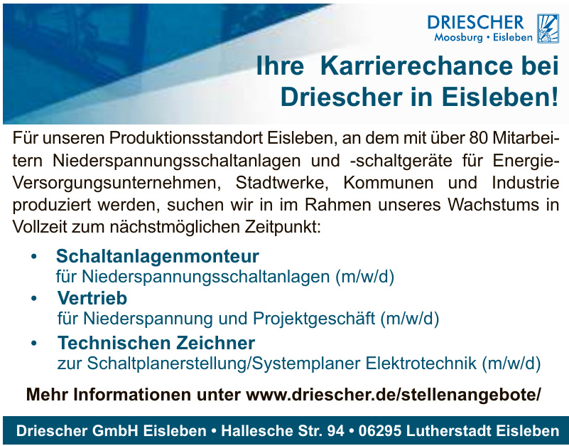 Driescher GmbH Eisleben