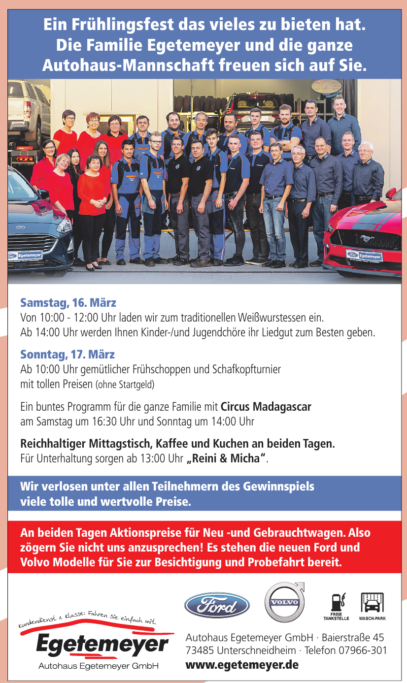 Autohaus Egetemeyer GmbH Autohaus Egetemeyer GmbH